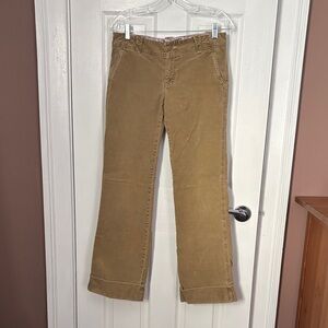 American Eagle Outfitters Tan Corduroy Boot Cut Pants
